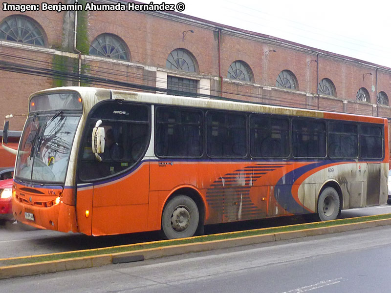 Induscar Caio Apache Vip / Volvo B-7R / Link (Al servicio de CODELCO División El Teniente)