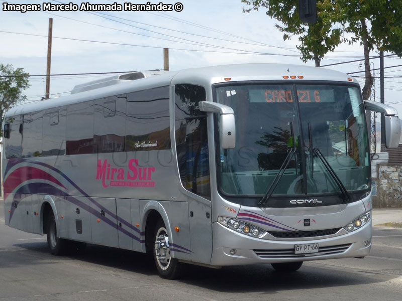 Comil Campione 3.25 / Volvo B-270F Euro5 / MiraSur (Al servicio de Empresas Carozzi S.A.)