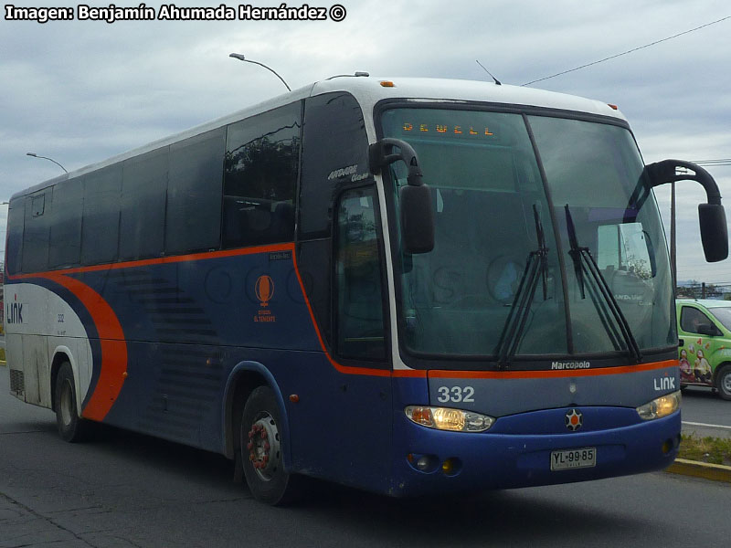 Marcopolo Andare Class 1000 / Mercedes Benz O-500RS-1636 / Link (Al servicio de CODELCO División El Teniente)