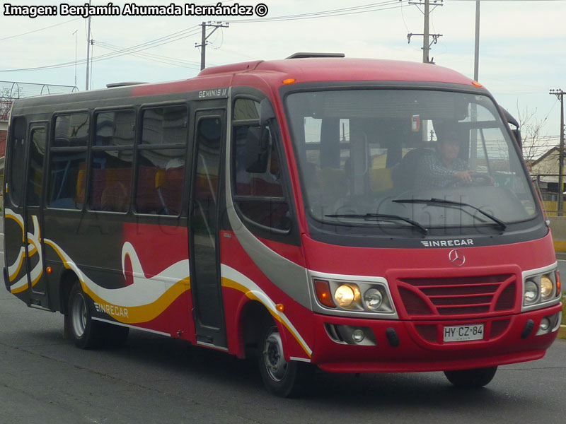 Inrecar Géminis II / Mercedes Benz LO-916 BlueTec5 / Buses Jiménez Hnos.