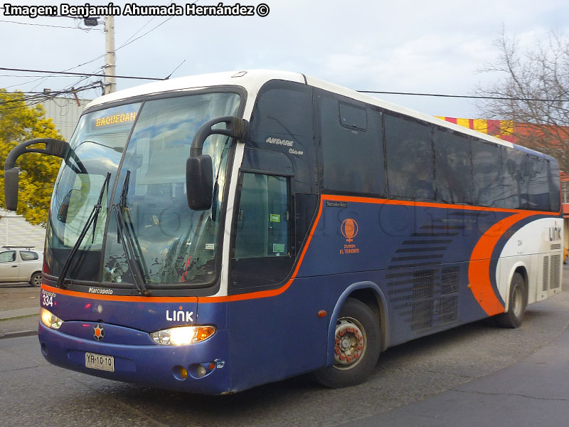 Marcopolo Andare Class 1000 / Mercedes Benz O-500RS-1636 / Link (Al servicio de CODELCO División El Teniente)