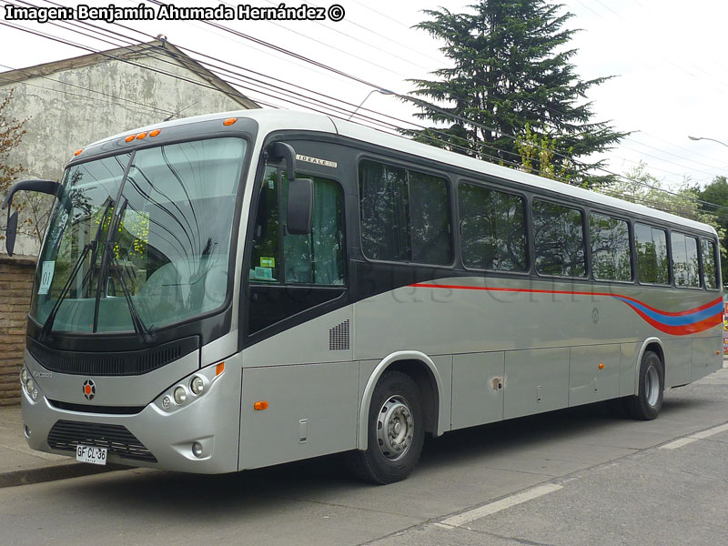 Marcopolo Ideale 770 / Mercedes Benz OF-1721 BlueTec5 / Ejército de Chile (II y III División)