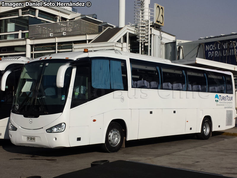 Irizar Century III 3.50 Semi Luxury / Mercedes Benz O-500R-1830 / Turis Tour (Al servicio de S.C. Nuevo Pudahuel S.A.)