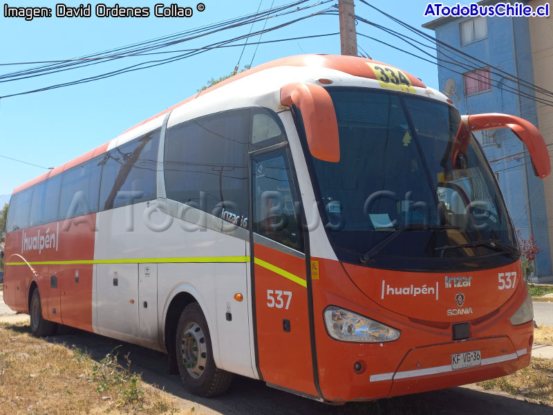 Irizar i6 3.70 / Scania K-360B eev5 / Buses Hualpén