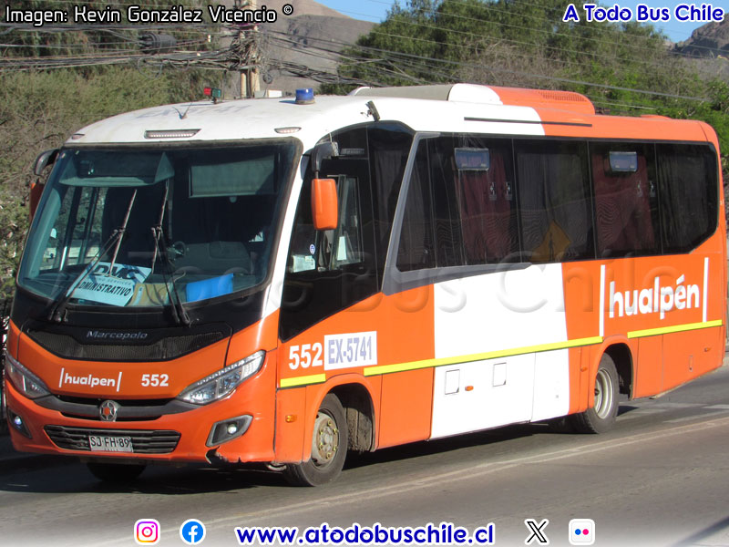 Marcopolo Senior / Mercedes Benz LO-916 BlueTec5 / Buses Hualpén