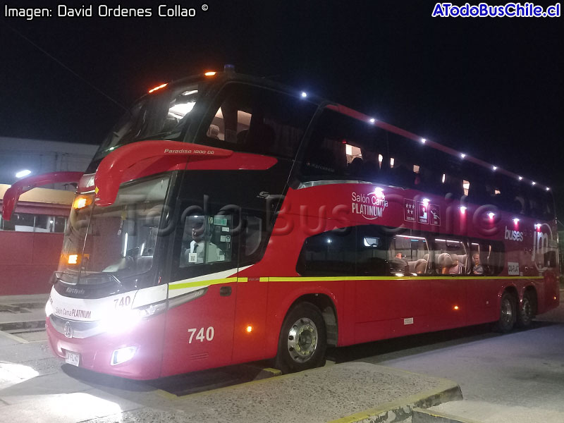 Marcopolo Paradiso New G7 1800DD / Volvo B-450R Euro5 / Buses JM (Al servicio de Aramark)