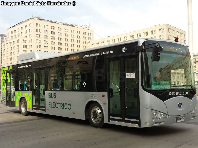 BYD Bus K-9 / Transporte Gratuito I. M. de Santiago