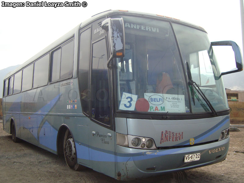 Busscar El Buss 340 / Volvo B-7R / Buses Anfervi