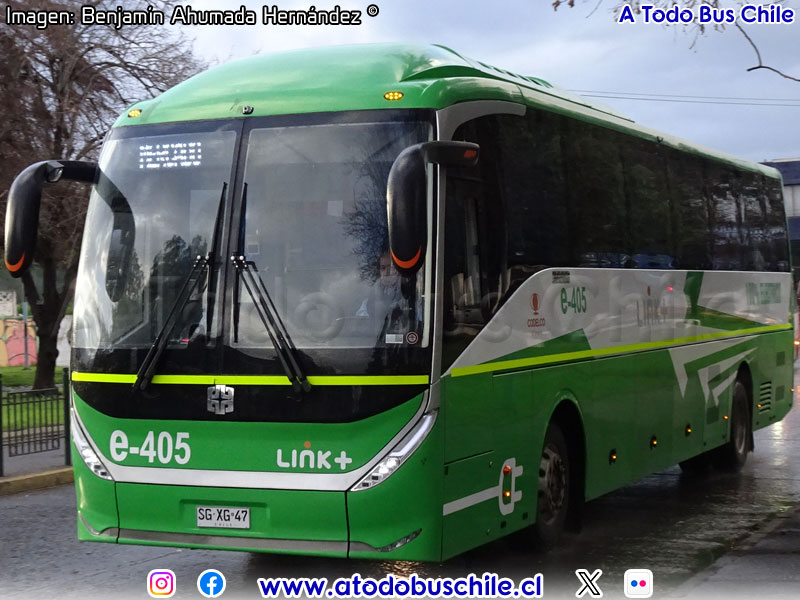 Zhong Tong Navigator LCK6129H EVG / Link + (Al servicio de CODELCO División El Teniente)