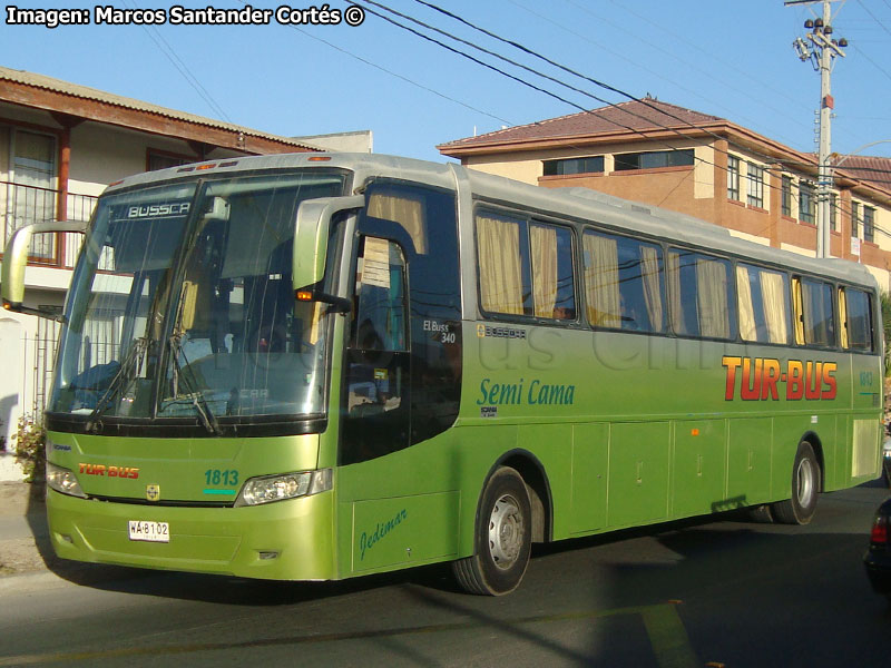 Busscar El Buss 340 / Scania K-340 / Tur Bus (Al servicio de Minera Escondida Ltda)