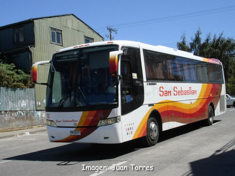 Busscar El Buss 340 / Mercedes Benz OH-1628L / San Sebastián