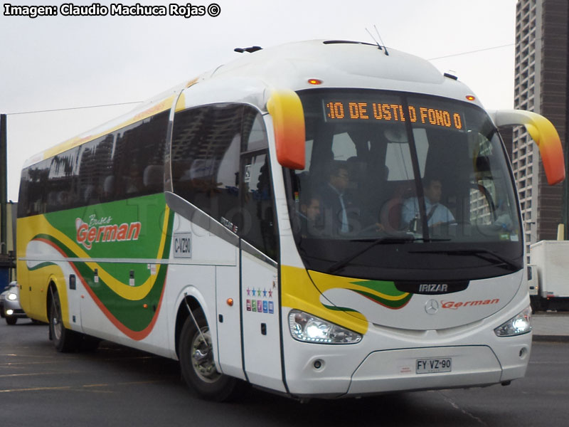 Irizar i6 3.70 / Mercedes Benz O-500RS-1836 / Buses Germán Duarte