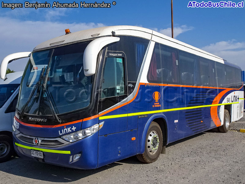 Marcopolo Viaggio G7 900 / Mercedes Benz O-500RS-1941 BlueTec5 / Link (Al servicio de CODELCO División El Teniente)