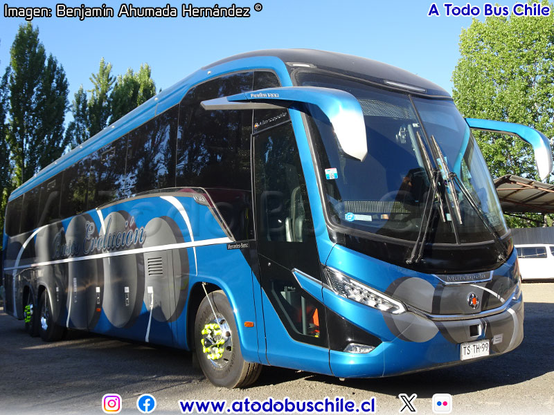 Marcopolo Paradiso G8 1200 / Mercedes Benz O-500RSD-2448 BlueTec5 / Buses Evolución