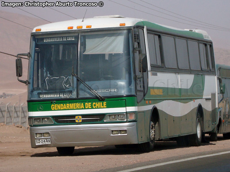 Busscar El Buss 340 / Mercedes Benz O-400RSE / Gendarmería de Chile