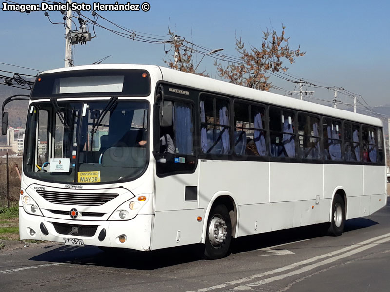 Marcopolo Torino / Volvo B-270F / Universidad Mayor Campus Huechuraba