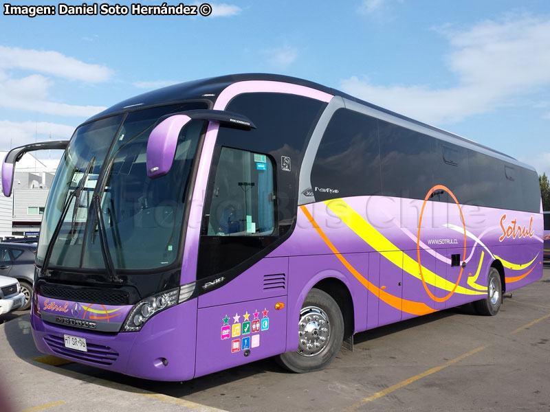 Neobus New Road N10 360 / Mercedes Benz OF-1724 BlueTec5 / Sotrul (Al servicio de LATAM Airlines Group)