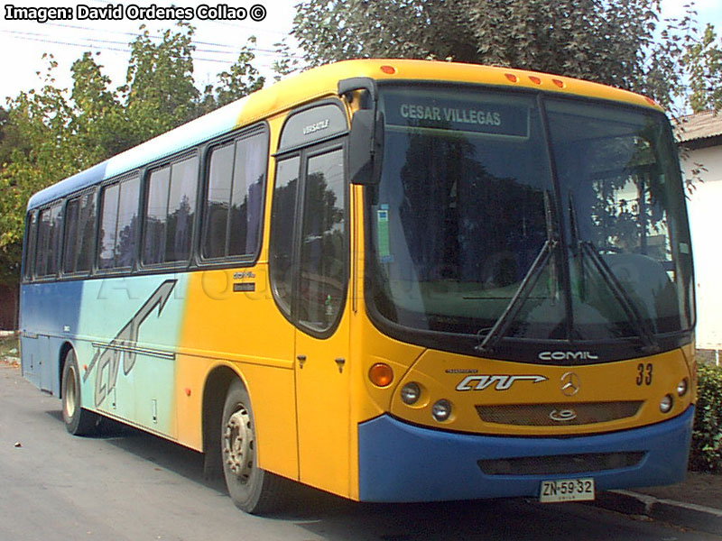 Comil Versatile / Mercedes Benz OF-1721 / Transportes CVU