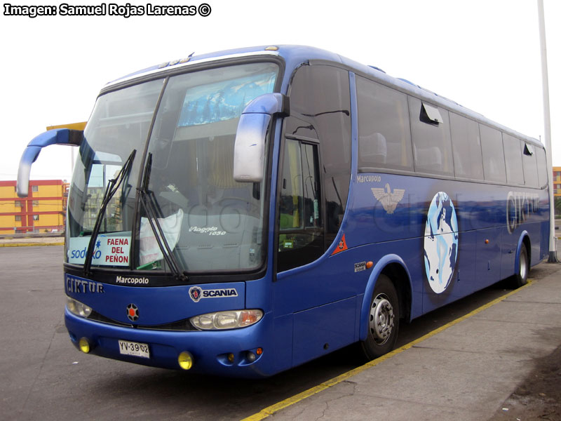 Marcopolo Viaggio G6 1050 / Scania K-124IB / CikTur (Al servicio de Sodexo Chile)