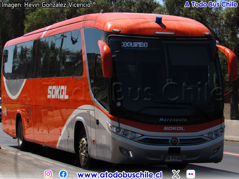 Marcopolo Viaggio G7 1050 / Volvo B-420R Euro5 / Transportes Sokol