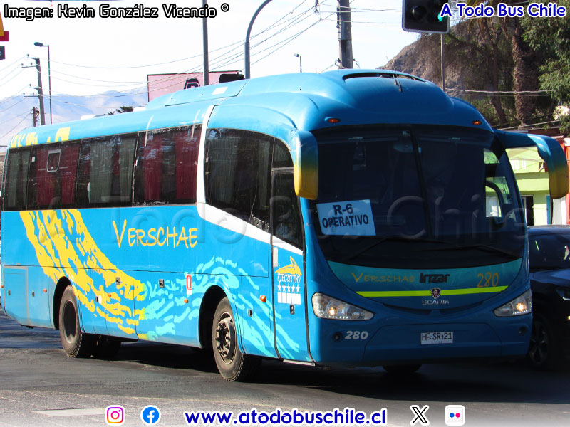 Irizar i6 3.50 / Scania K-310B eev5 / Flota Verschae