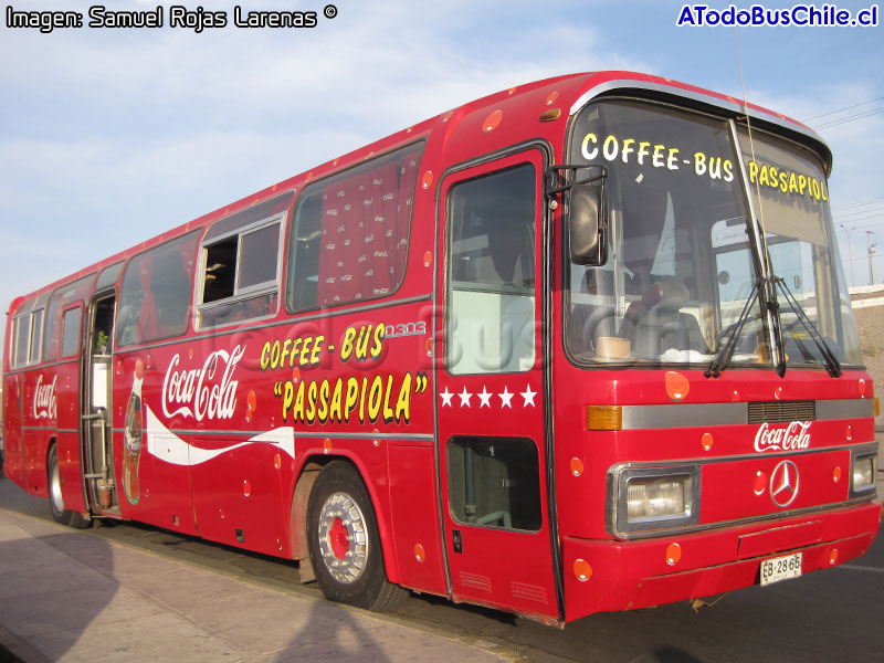 Mercedes Benz O-303RHH / Coffee Bus "Passapiola" (Arica)