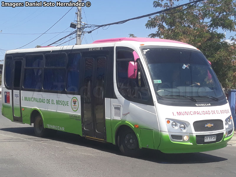 Inrecar Géminis II / Chevrolet Isuzu NQR 916 Euro5 / I. M. de El Bosque (Area Metropolitana)