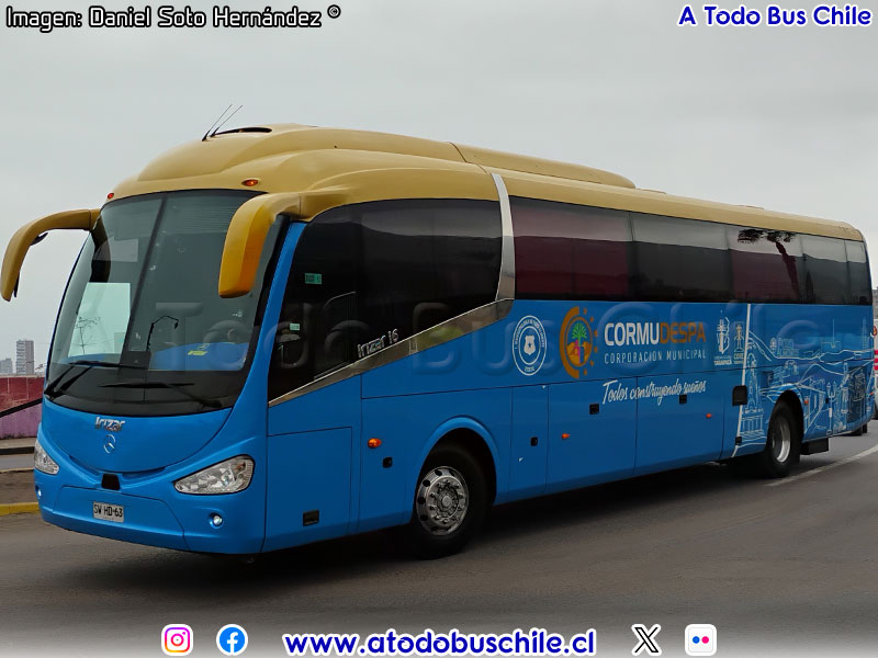 Irizar i6 3.70 / Mercedes Benz O-500RS-1936 BlueTec5 / I. M. de Pozo Almonte (Región de Tarapacá)