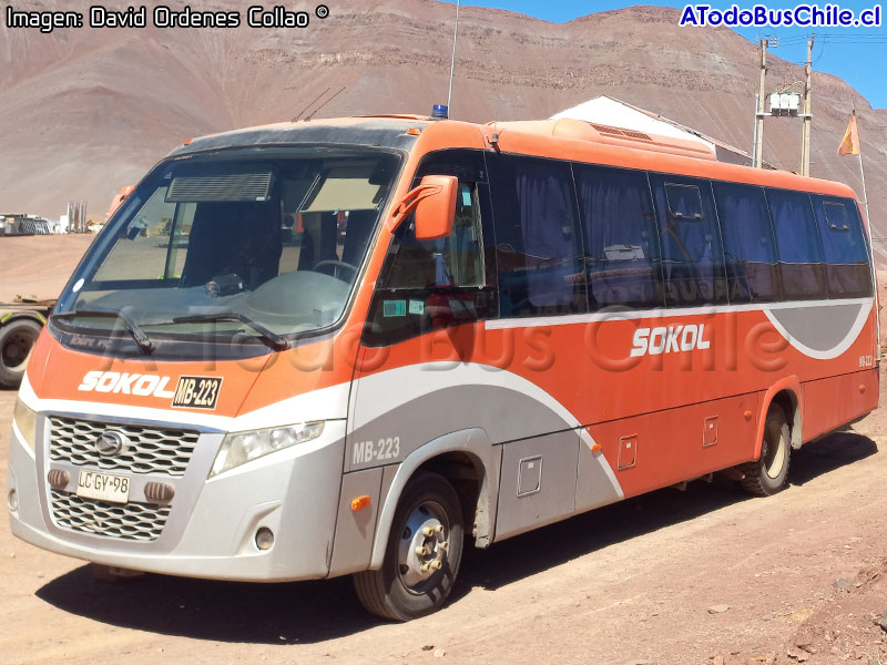 Volare W9C / Agrale MA-9.2 Euro V / Transportes Sokol (Al servicio de Kinross Gold Chile S.A.)