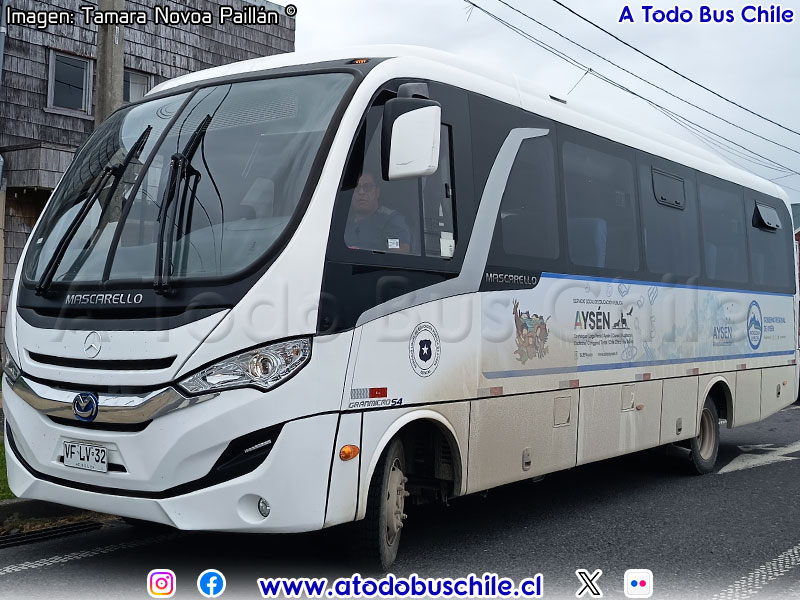 Mascarello Gran Micro S4 / Mercedes Benz LO-916 BlueTec5 / SLEP Puerto Aysén