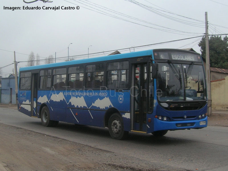 Induscar Caio Apache S21 / Mercedes Benz OF-1721 / I. M. de Los Andes (Región de Valparaíso)