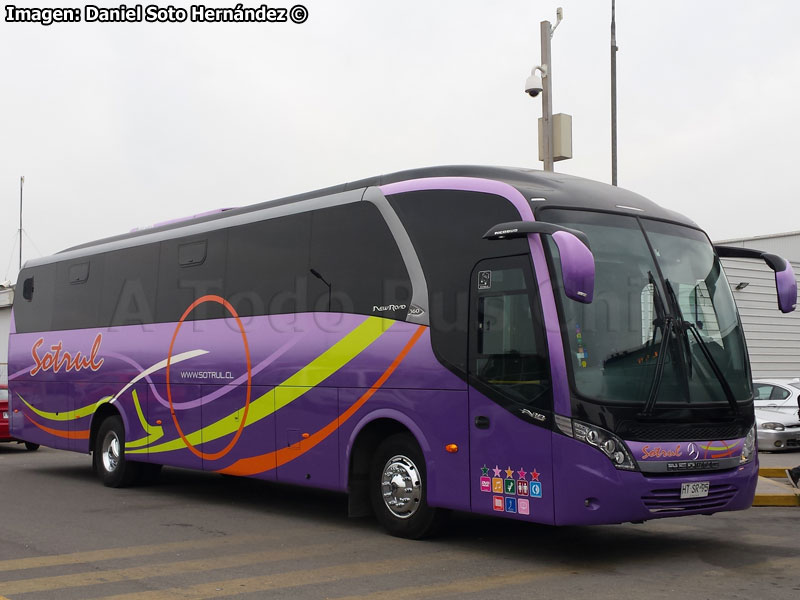 Neobus New Road N10 360 / Mercedes Benz OF-1724 BlueTec5 / Sotrul (Al servicio de LATAM Airlines Group)