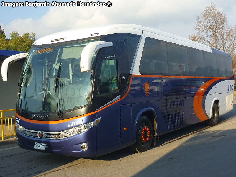 Marcopolo Viaggio G7 1050 / Mercedes Benz OC-500RF-1842 / Link (Al servicio de CODELCO División El Teniente)