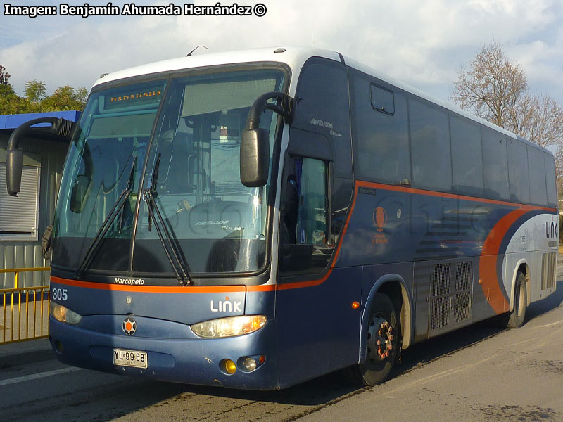 Marcopolo Andare Class 1000 / Mercedes Benz O-500RS-1636 / Link (Al servicio de CODELCO División El Teniente)