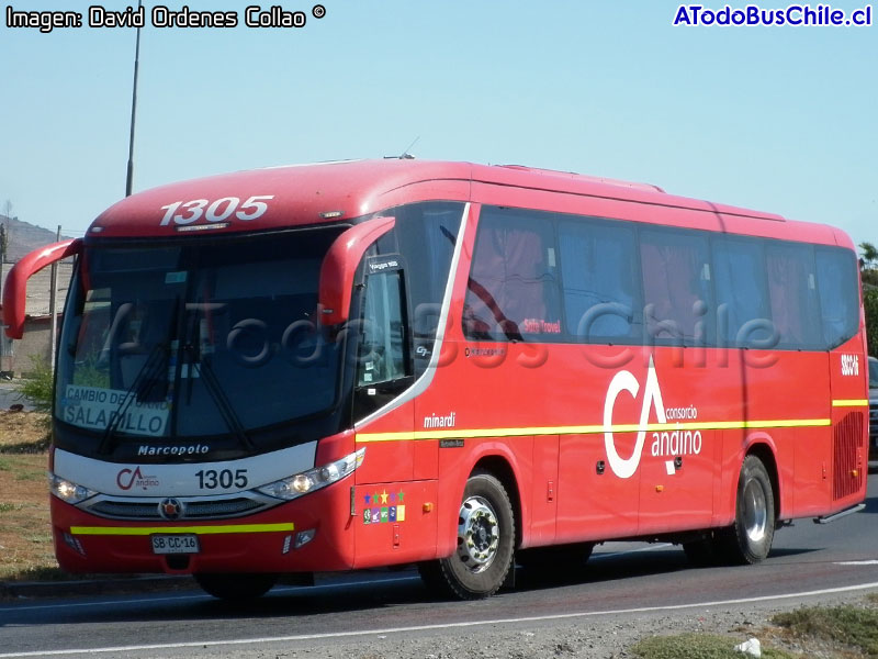 Marcopolo Viaggio G7 900 / Mercedes Benz O-500RS-1941 BlueTec5 / Consorcio Andino (Al servicio de CODELCO División Andina)