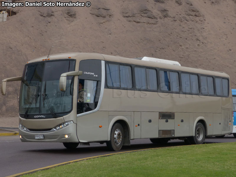 Comil Campione 3.45 / Mercedes Benz O-500RS-1836 / Ejército de Chile (VI División)