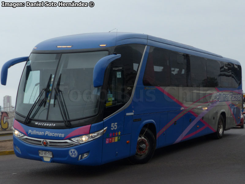 Marcopolo Viaggio G7 1050 / Mercedes Benz O-500RS-1836 BlueTec5 / Pullman Placeres