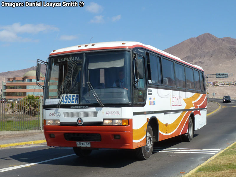 Marcopolo Viaggio GV 850 / Mercedes Benz OF-1318 / Sokol