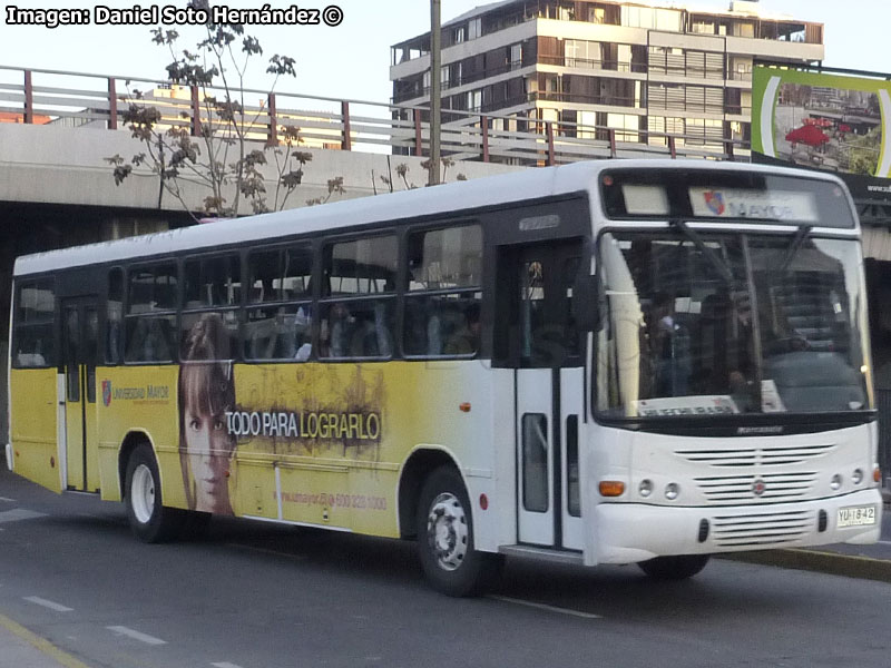 Marcopolo Torino G6 / Mercedes Benz OF-1721 / Universidad Mayor