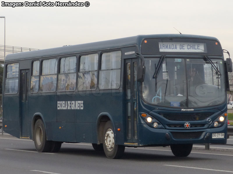 Marcopolo Torino / Mercedes Benz OF-1722 / Armada de Chile (I Zona Naval)