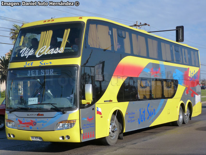 Modasa Zeus II / Scania K-420B / Jet Sur (Al servicio de Transportes CVU)