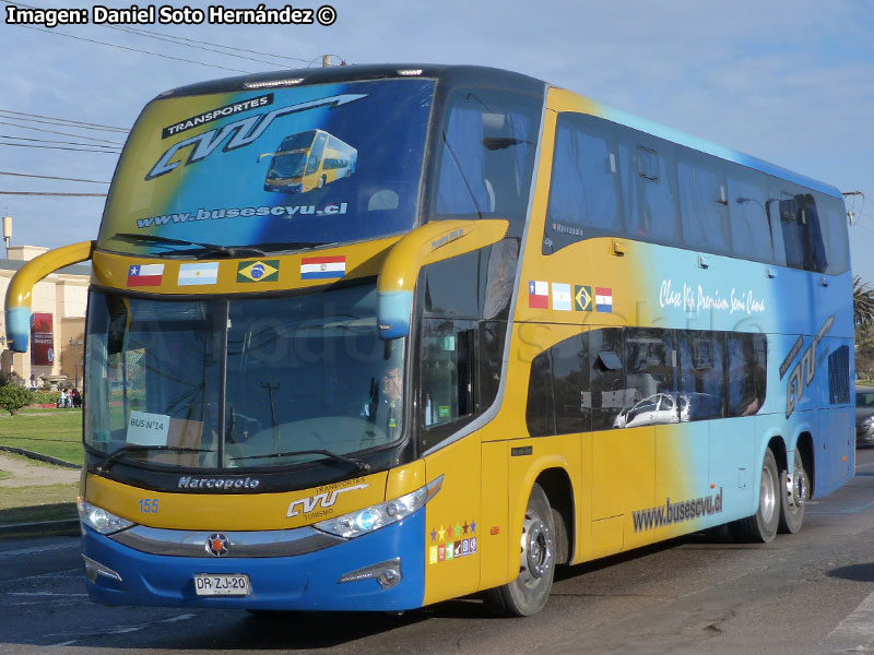 Marcopolo Paradiso G7 1800DD / Mercedes Benz O-500RSD-2442 / Transportes CVU