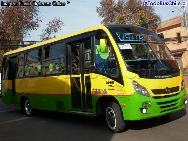 Neobus Thunder + / Mercedes Benz LO-915 / Agdabus Combinación Metro + Bus Limache - La Calera