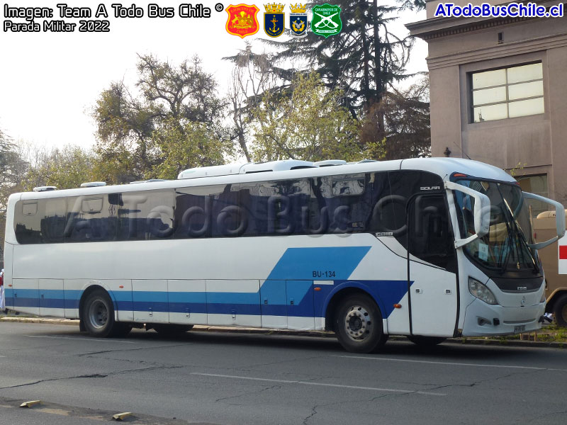 Induscar Caio Foz Solar / Mercedes Benz O-500R-1830 BlueTec5 / Fuerza Aérea de Chile (II Brigada Aérea)