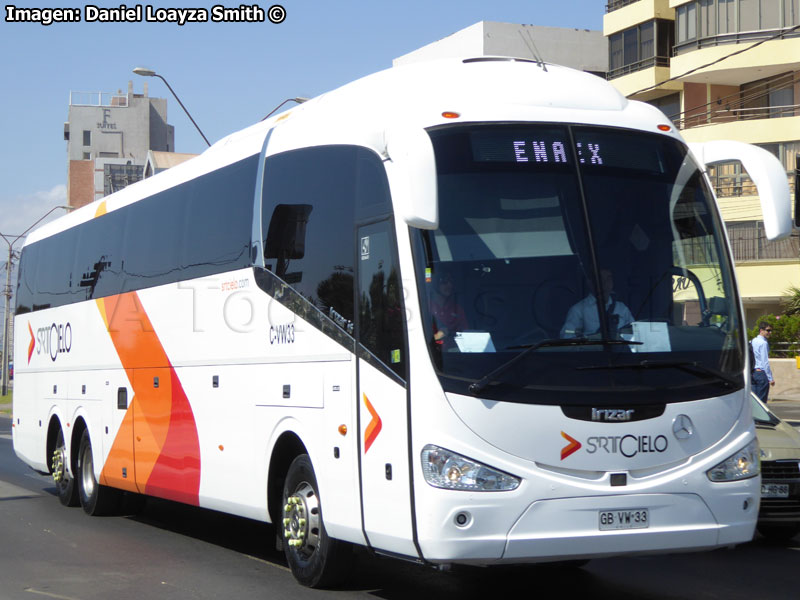 Irizar i6 3.90 / Mercedes Benz OC-500RF-2543 BlueTec5 / SRT Transportes Cielo (Al servicio de ENAEX)