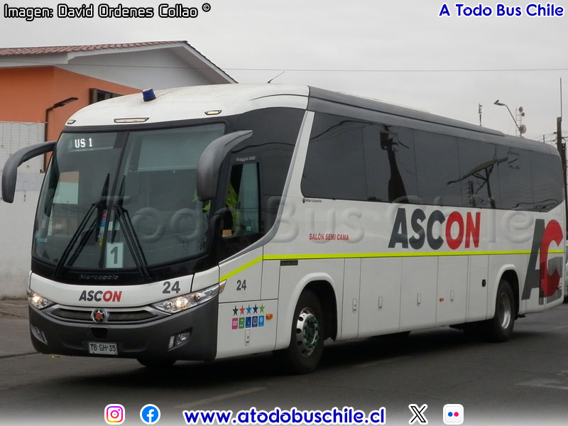 Marcopolo Viaggio 1050 / Mercedes Benz O-500RS-1936 BlueTec5 / Transportes ASCON S.p.A.