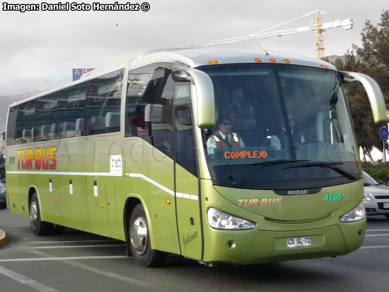 Irizar Century III 3.50 / Scania K-380B / Tur Bus (Al servicio de Minera Escondida Ltda.)