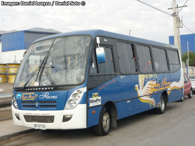 Induscar Caio Foz / Volksbus 9-150OD / Transportes Cortés Flores