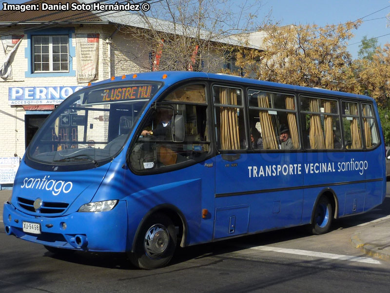 Metalpar Pucará IV Evolution / Mercedes Benz LO-915 / Transporte Vecinal Gratuito I. M. de Santiago