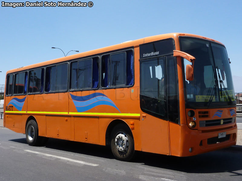 Busscar InterBuss / Mercedes Benz OF-1722 / Transportes Corvalán